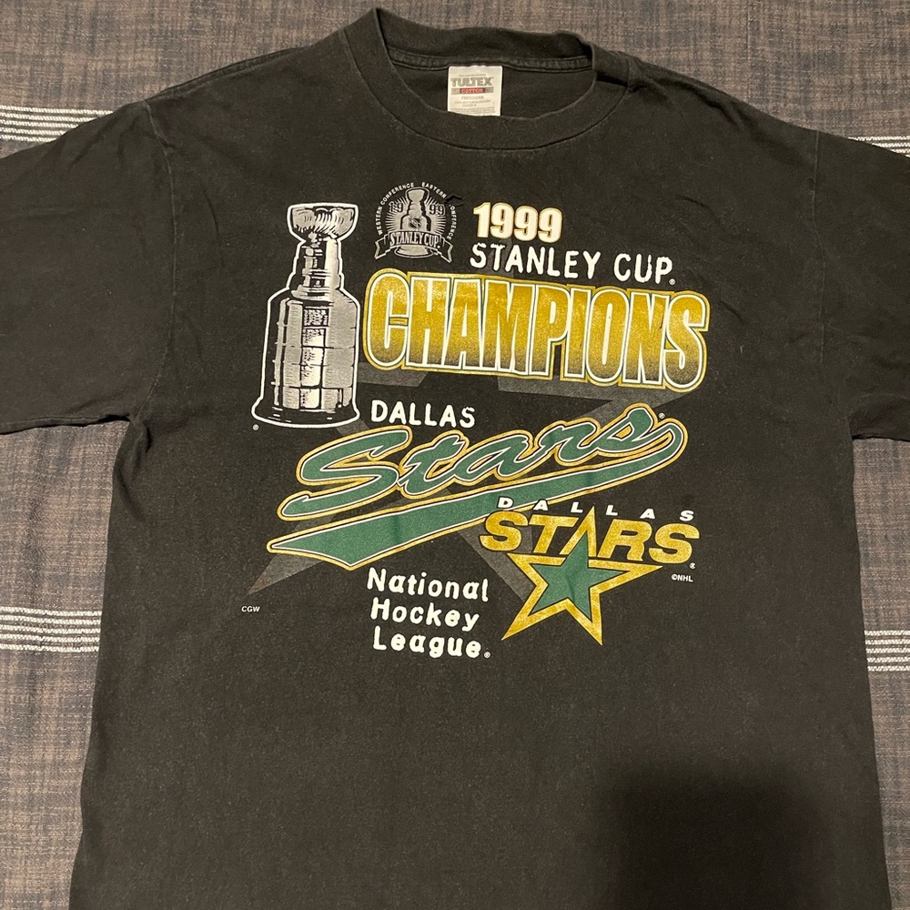 1999 Dallas Stars Stanley Cup Tee